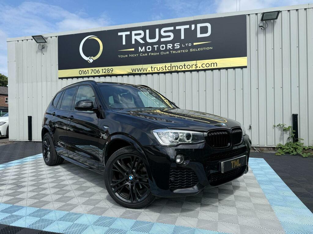BMW X3 2.0 20D M Sport Xdrive Euro 6 Ss Black #2