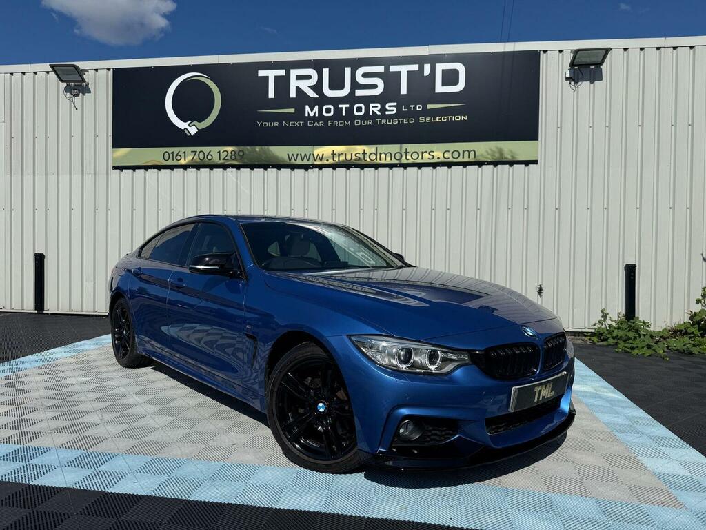 BMW 4 Series Gran Coupe 3.0 430D M Sport Xdrive Euro 6 Ss Blue