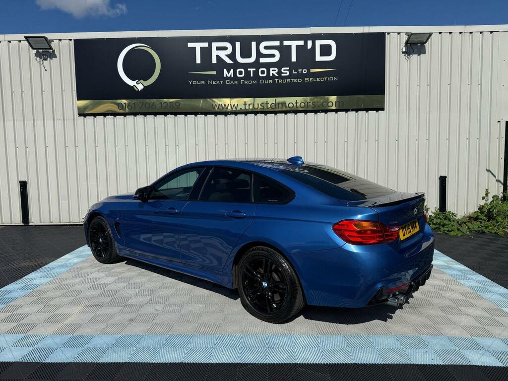 BMW 4 Series Gran Coupe 3.0 430D M Sport Xdrive Euro 6 Ss Blue #4