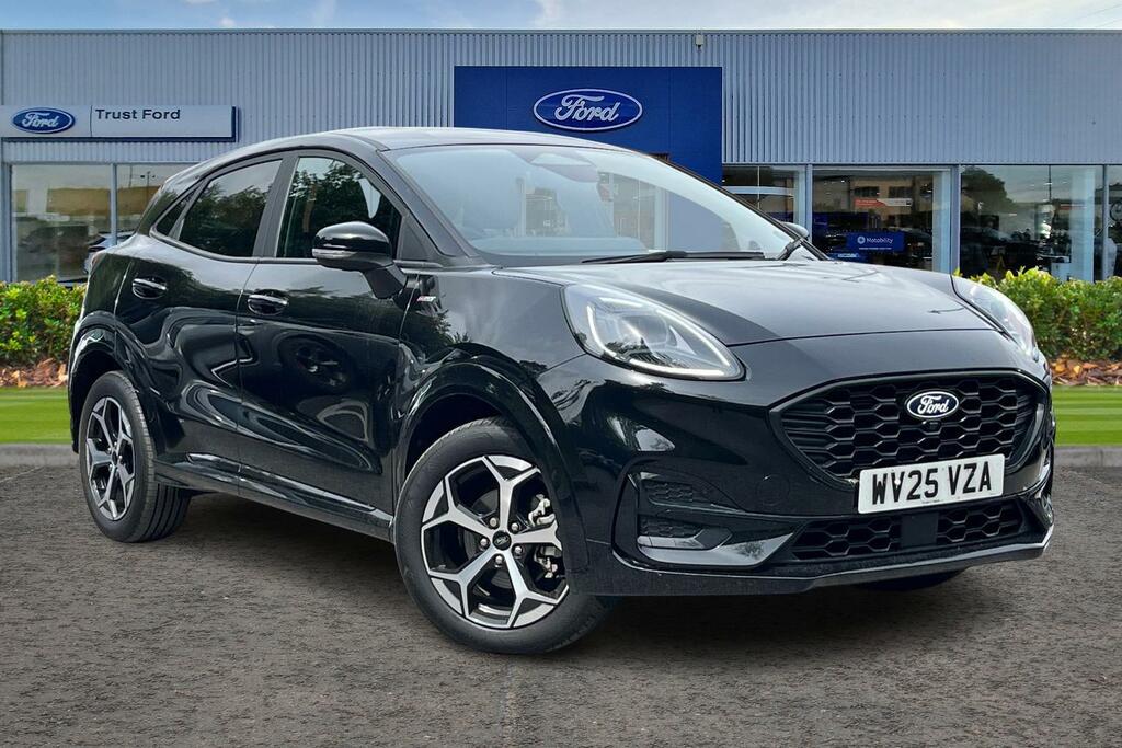 Ford Puma 1.0 Ecoboost Hybrid Mhev St-line Rear Camera S Black