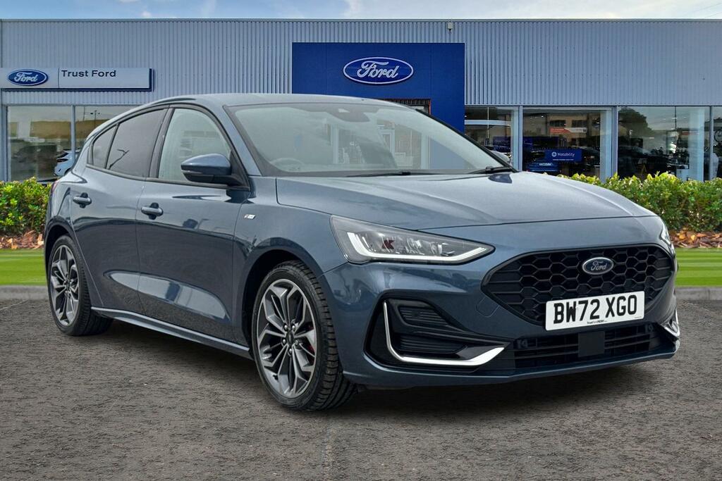 Ford Focus 1.0 Ecoboost Hybrid Mhev 155 St-line Vignale 5Dr- Blue