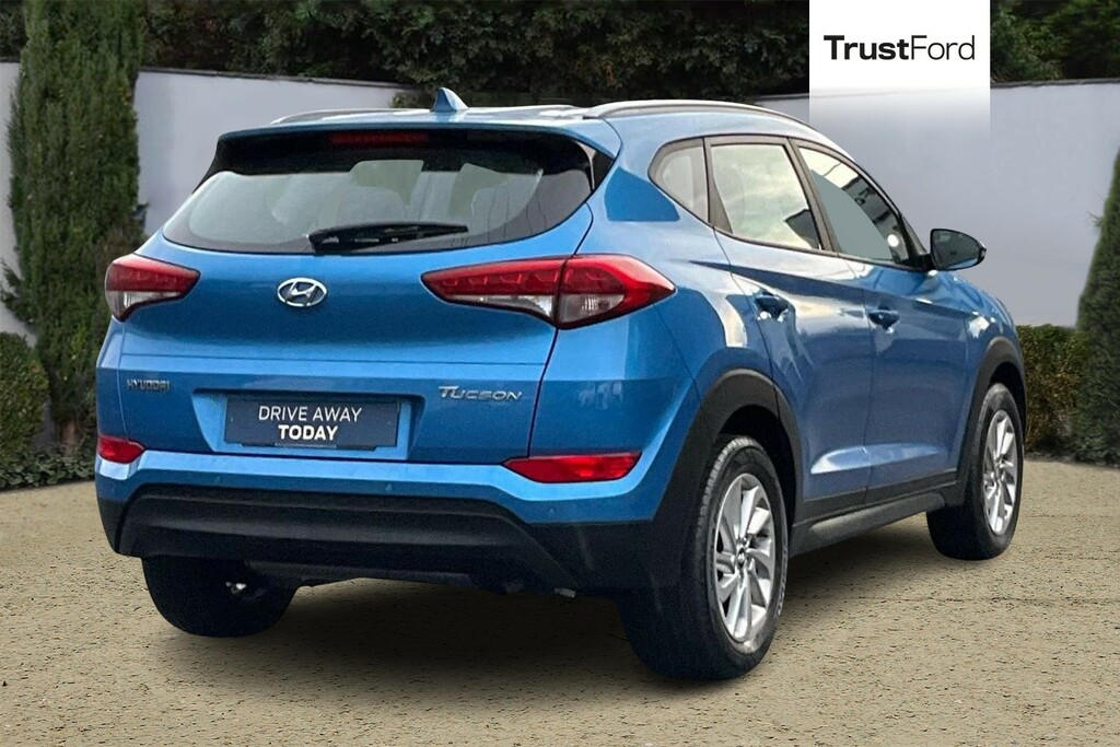 Hyundai Tucson 1.7 Crdi Blue Drive Se 2Wd Dctrear Sensors - Blue #4