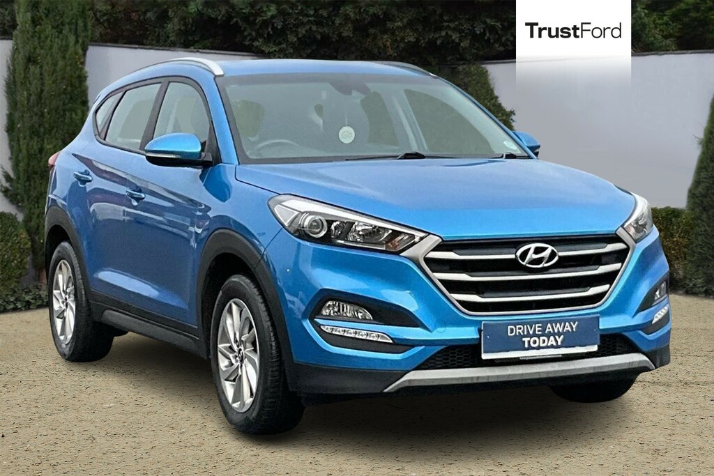 Hyundai Tucson 1.7 Crdi Blue Drive Se 2Wd Dctrear Sensors - Blue