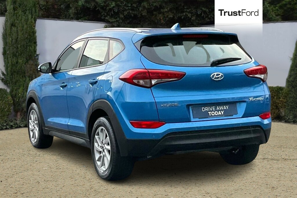 Hyundai Tucson 1.7 Crdi Blue Drive Se 2Wd Dctrear Sensors - Blue #2