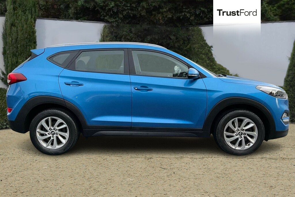 Hyundai Tucson 1.7 Crdi Blue Drive Se 2Wd Dctrear Sensors - Blue #3