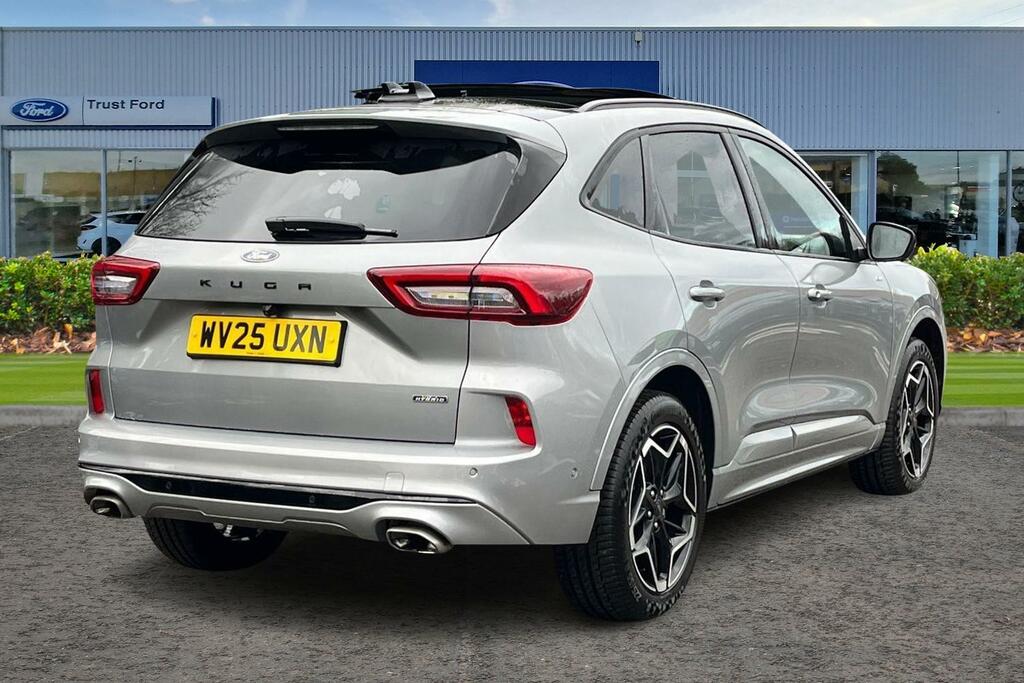 Ford Kuga 2.5 Phev St-line X Cvt Self Parking Panoramic WV25UXN Silver #4