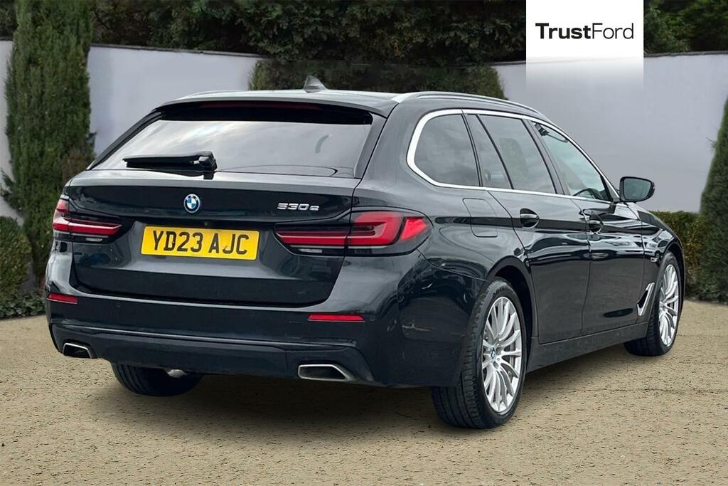 BMW 5 Series 2.0 530E 12Kwh Se Touring Plug-in Hybri YD23AJC Black #4