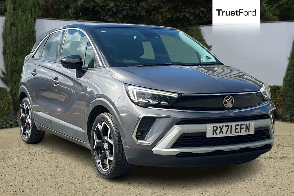 Vauxhall Crossland 1.2 Elite - Motd To October 2026 Heated Seats Grey