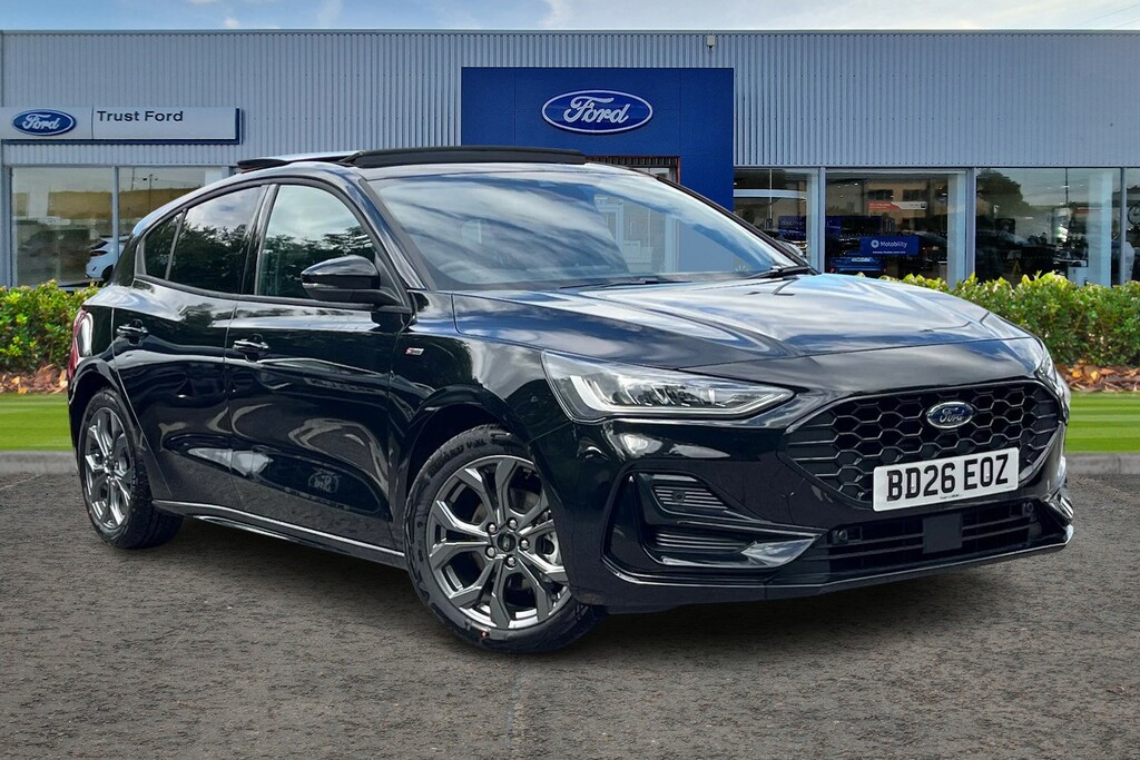 Ford Focus 1.0 Ecoboost Hybrid Mhev St-line Panoramic Sun Black