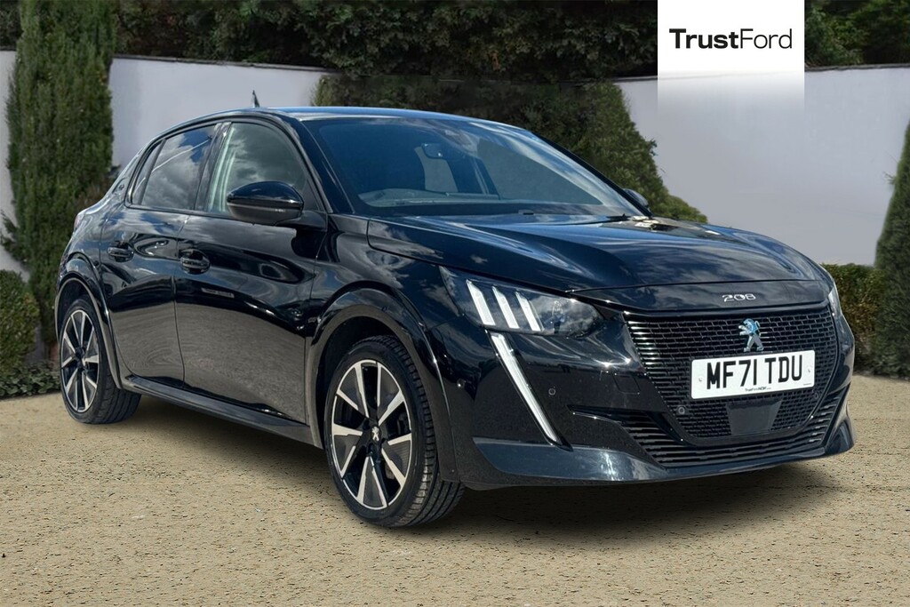 Peugeot e-208 50Kwh Gt Hatchback 136 Ps Black
