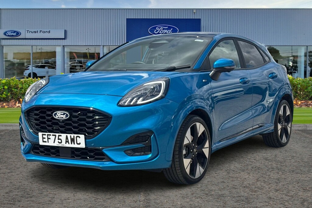 Ford Puma 1.0 Ecoboost Hybrid Mhev St-line X Dct 360 Blue #5