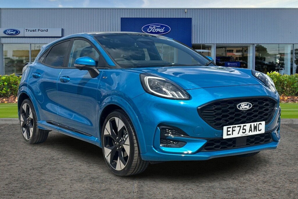Ford Puma 1.0 Ecoboost Hybrid Mhev St-line X Dct 360 Blue