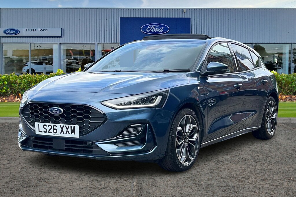Ford Focus 1.0 Ecoboost Hybrid Mhev St-line X Edition Blue #5