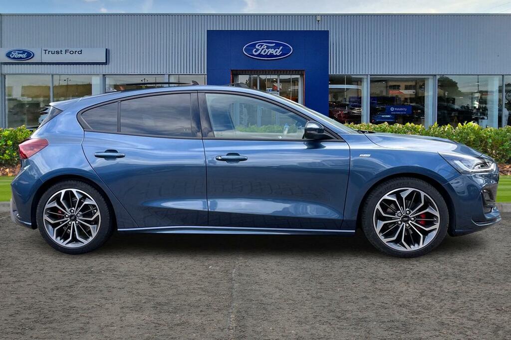 Ford Focus 1.0 Ecoboost Hybrid Mhev St-line X Edition Blue #3