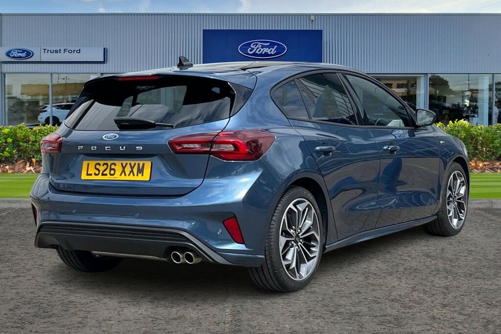 Ford Focus 1.0 Ecoboost Hybrid Mhev St-line X Edition Blue #4