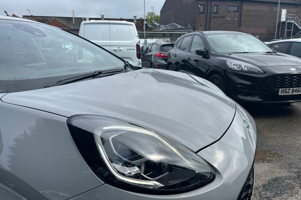Ford Puma 1.0 Ecoboost Hybrid Mhev St-line X Dct White #23
