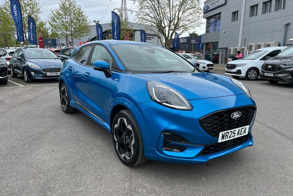 Ford Puma 1.0 Ecoboost Hybrid Mhev St-line Dct 2025 Blue #38