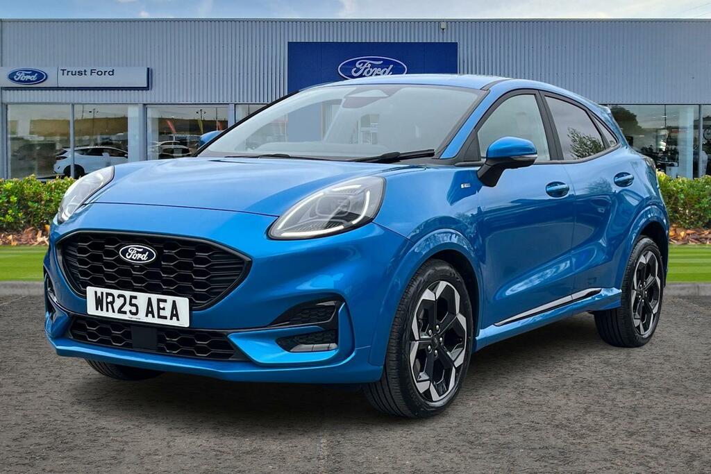 Ford Puma 1.0 Ecoboost Hybrid Mhev St-line Dct 2025 Blue #5