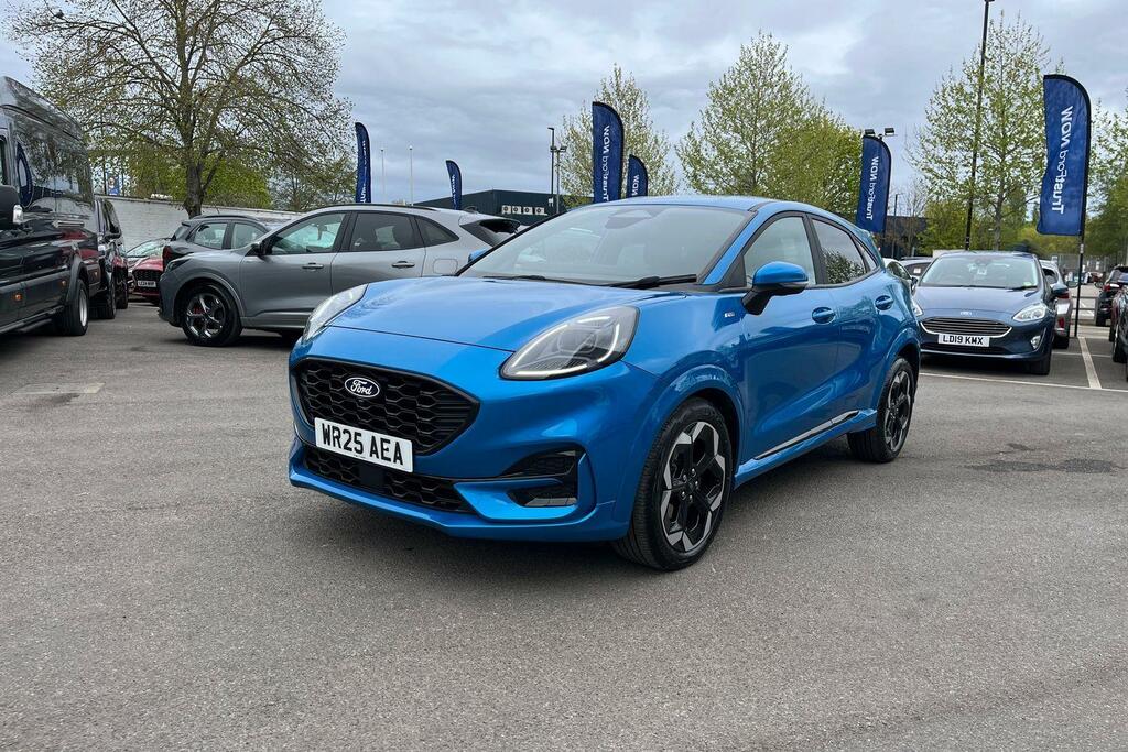 Ford Puma 1.0 Ecoboost Hybrid Mhev St-line Dct 2025 Blue #32
