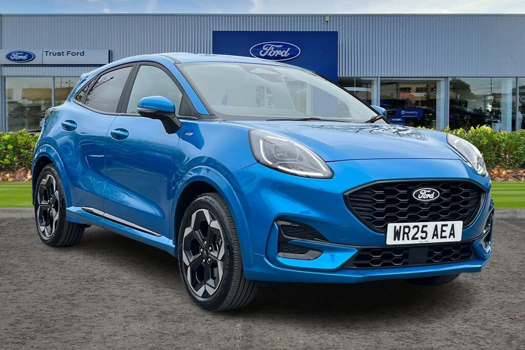 Ford Puma 1.0 Ecoboost Hybrid Mhev St-line Dct 2025 Blue #1
