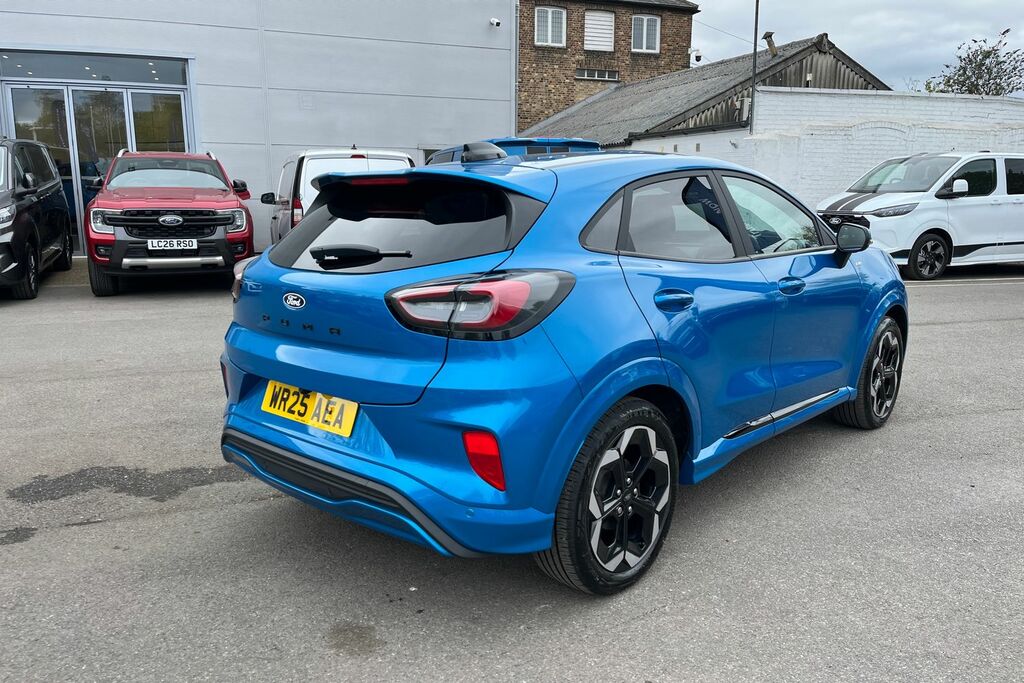Ford Puma 1.0 Ecoboost Hybrid Mhev St-line Dct 2025 Blue #36