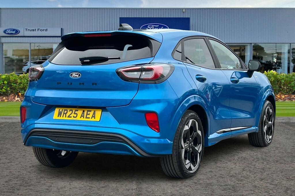 Ford Puma 1.0 Ecoboost Hybrid Mhev St-line Dct 2025 Blue #4