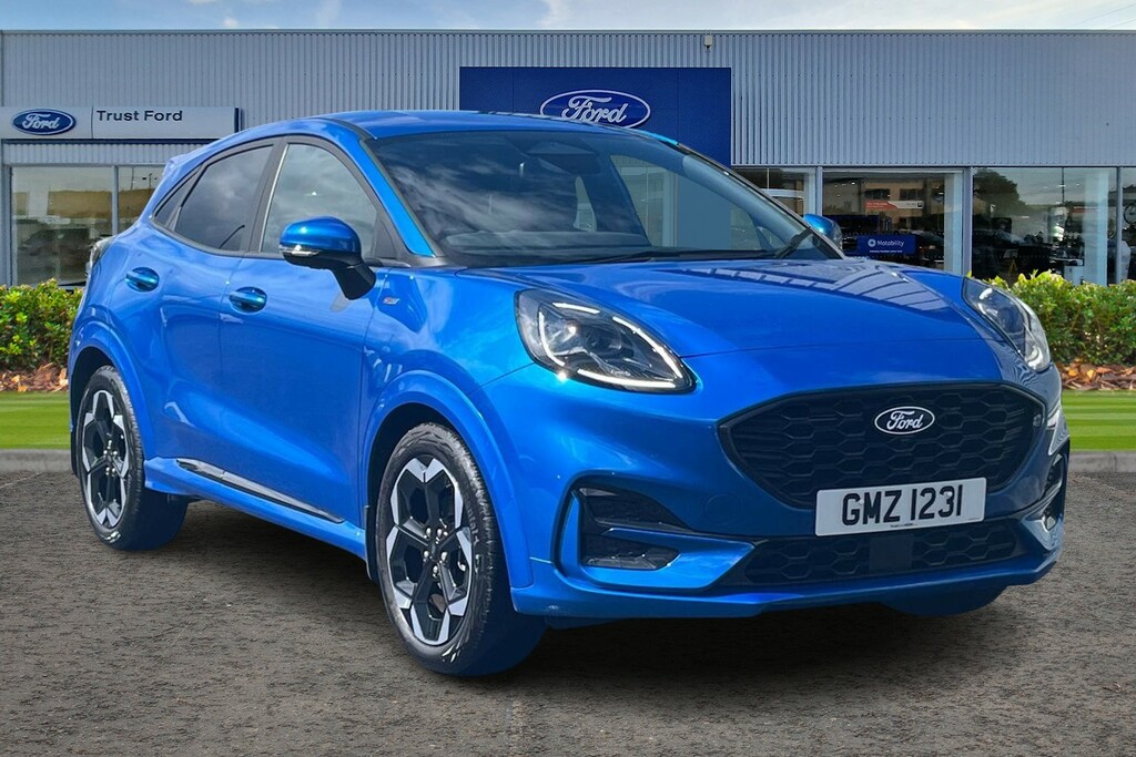Ford Puma 1.0 Ecoboost Hybrid Mhev St-line X - Reversing Blue