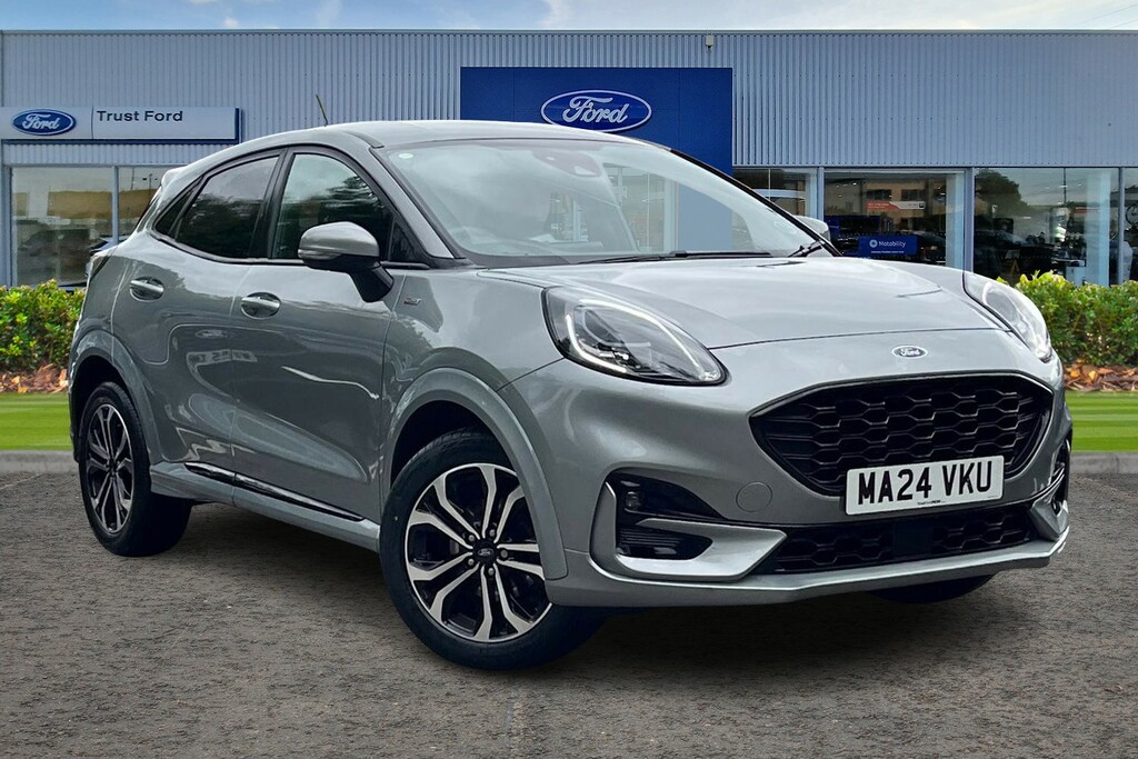 Ford Puma 1.0 Ecoboost Hybrid Mhev St-line Digital Dash Silver