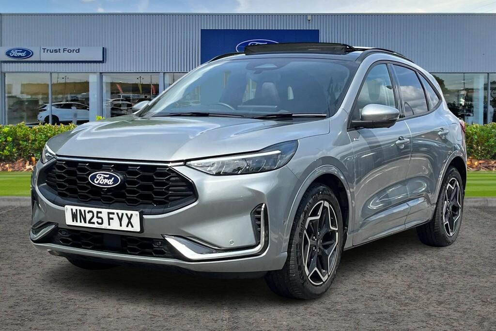 Ford Kuga 1.5 Ecoboost St-line X Panoramic Sunroof. Self WN25FYX Silver #5