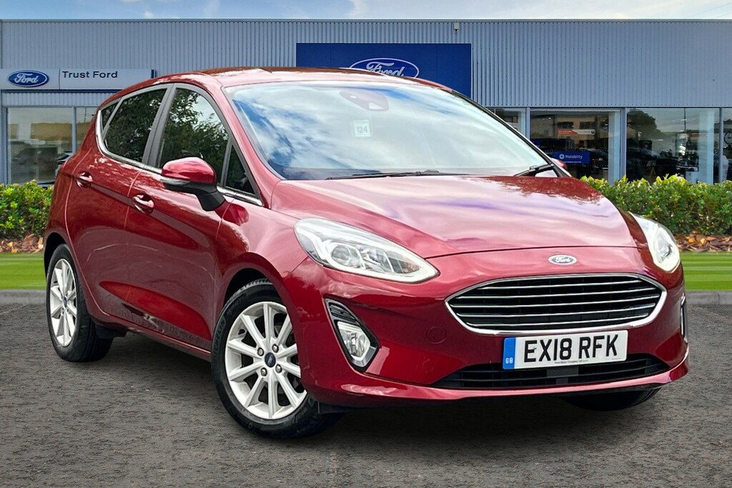 Ford Fiesta 1.0 Ecoboost Titanium Red
