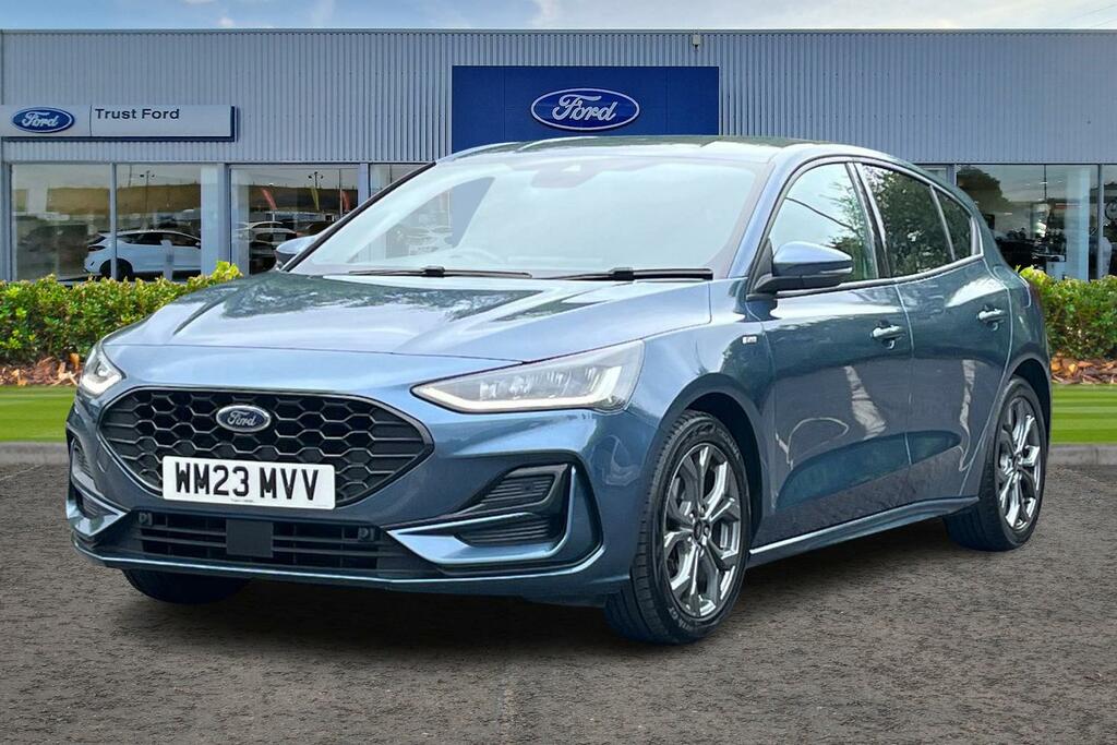 Ford Focus 1.0 Ecoboost St-line WM23MVV Blue #5