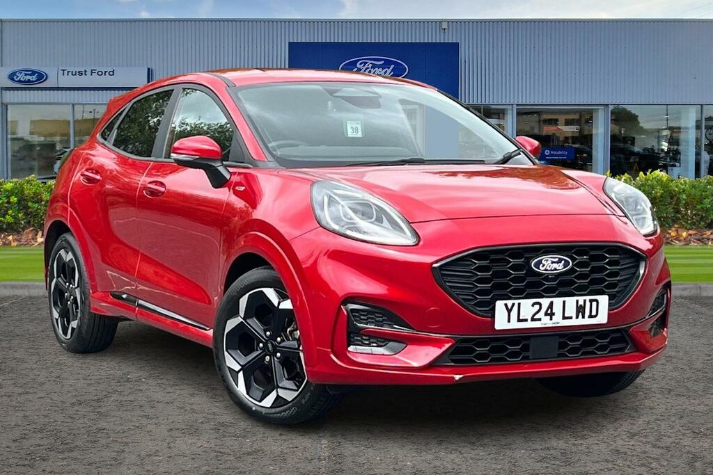 Ford Puma 1.0 Ecoboost Hybrid Mhev St-line X Red