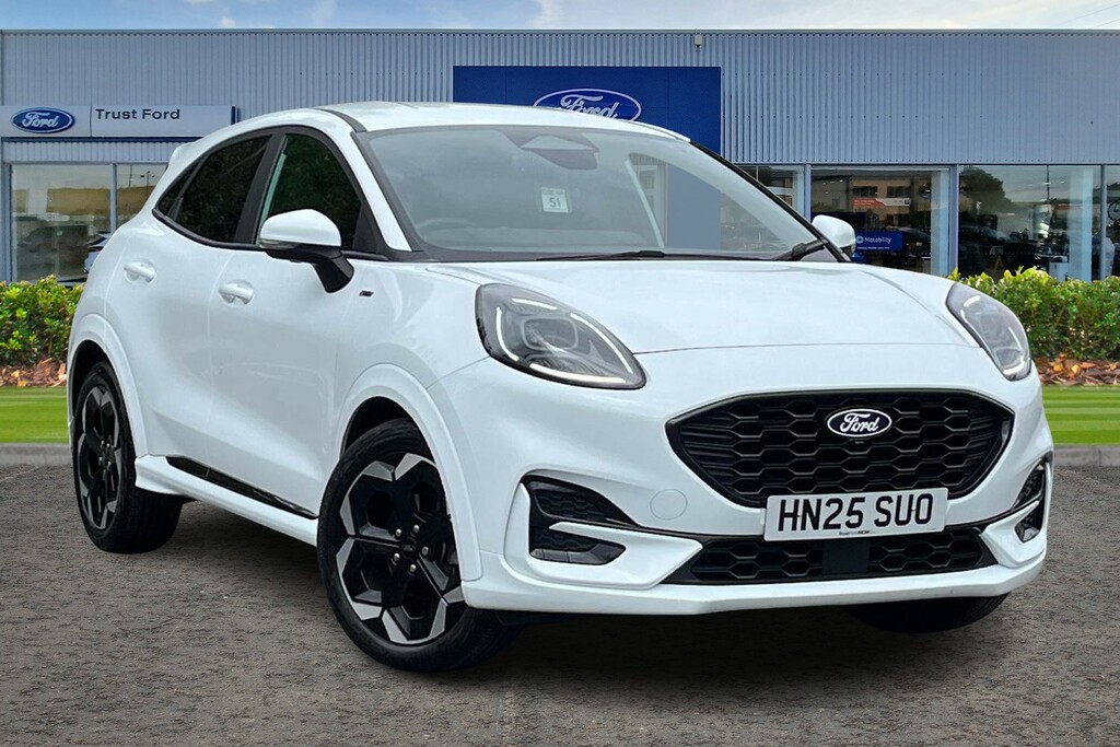 Ford Puma 1.0 Ecoboost Hybrid Mhev St-line X White
