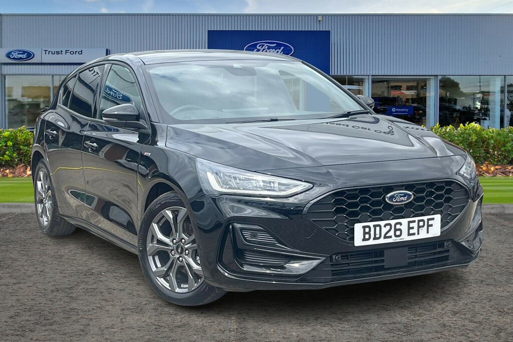 Ford Focus 1.0 Ecoboost Hybrid Mhev St-line Sync4 Navigation Black