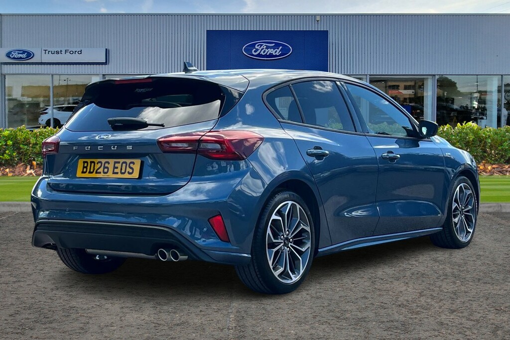 Ford Focus 1.0 Ecoboost Hybrid Mhev St-line X Edition Blue #4