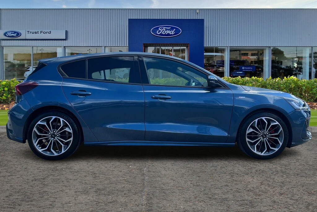 Ford Focus 1.0 Ecoboost Hybrid Mhev St-line X Edition Blue #3