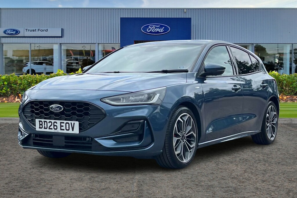 Ford Focus 1.0 Ecoboost Hybrid Mhev St-line X Edition Blue #5