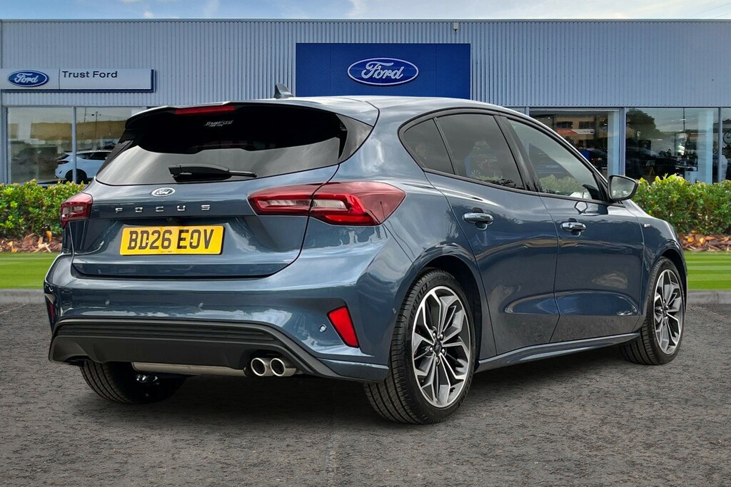 Ford Focus 1.0 Ecoboost Hybrid Mhev St-line X Edition Blue #4