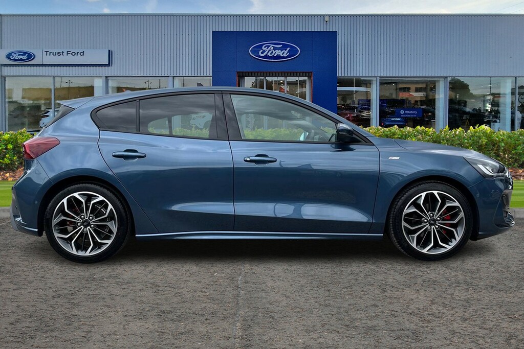 Ford Focus 1.0 Ecoboost Hybrid Mhev St-line X Edition Blue #3