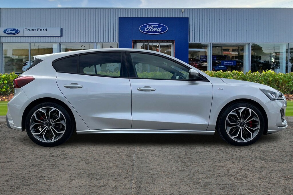 Ford Focus 1.0 Ecoboost Hybrid Mhev St-line X Edition Silver #3