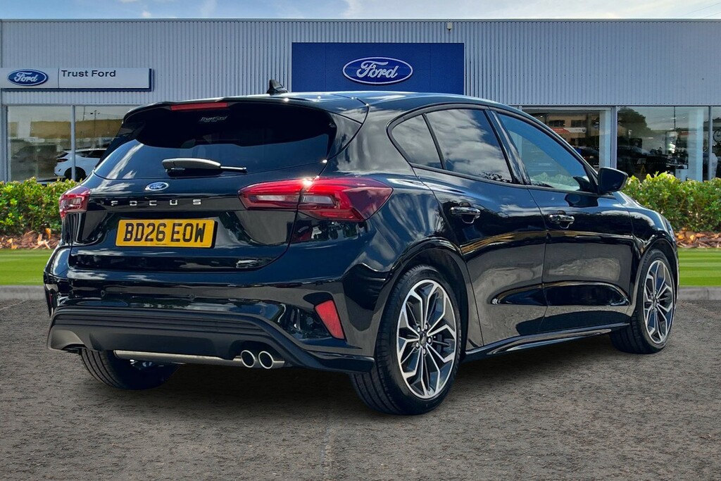 Ford Focus 1.0 Ecoboost Hybrid Mhev St-line X Edition Black #4