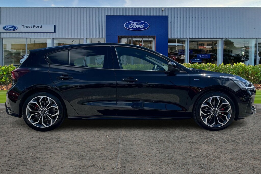 Ford Focus 1.0 Ecoboost Hybrid Mhev St-line X Edition Black #3