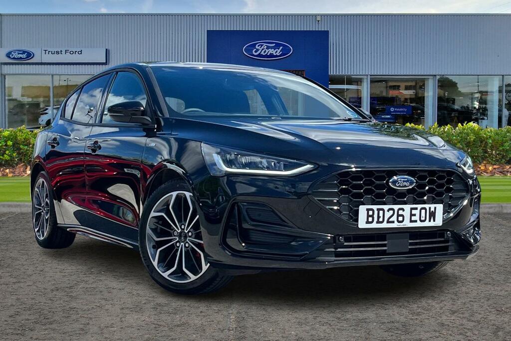 Ford Focus 1.0 Ecoboost Hybrid Mhev St-line X Edition Black