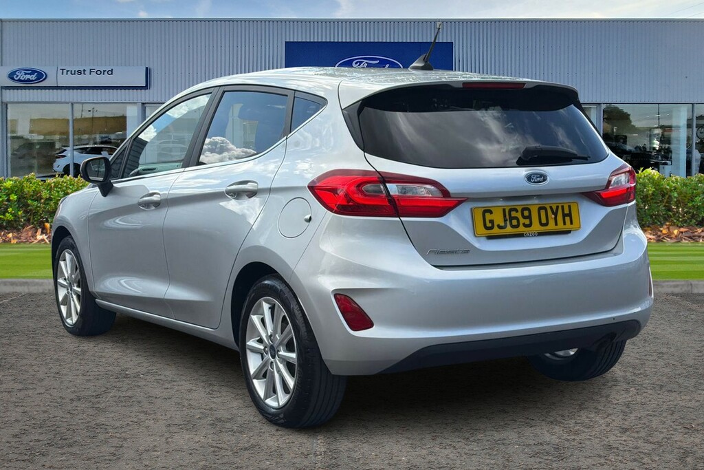 Ford Fiesta 1.0 Ecoboost Titanium With Sat Nav Lane Assist Silver #2