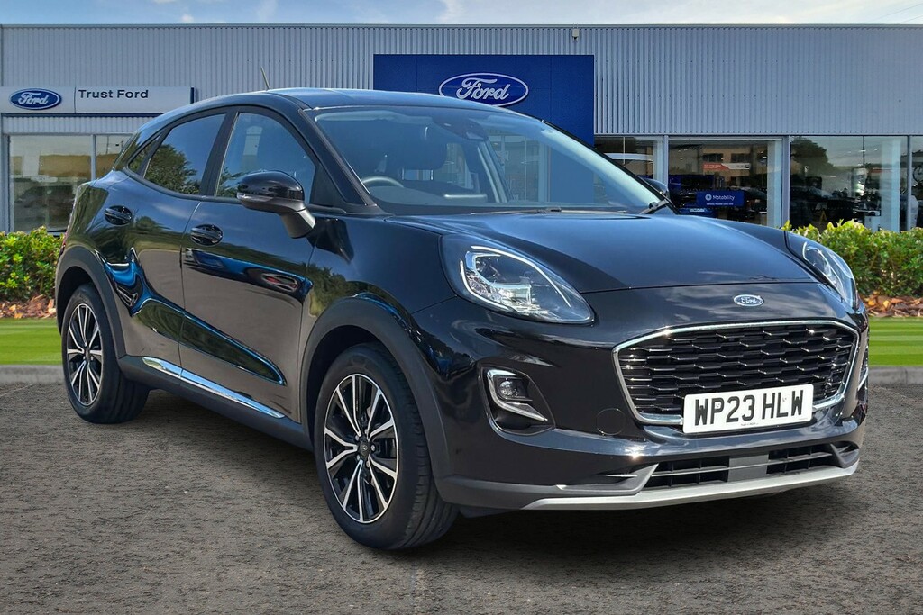 Ford Puma 1.0 Ecoboost Hybrid Mhev Titanium With Rear Se Black