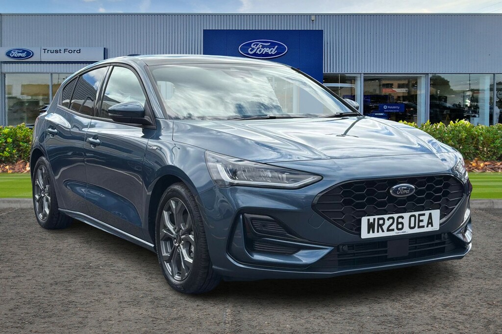 Ford Focus 1.0 Ecoboost Hybrid Mhev St-line With Panorami Blue