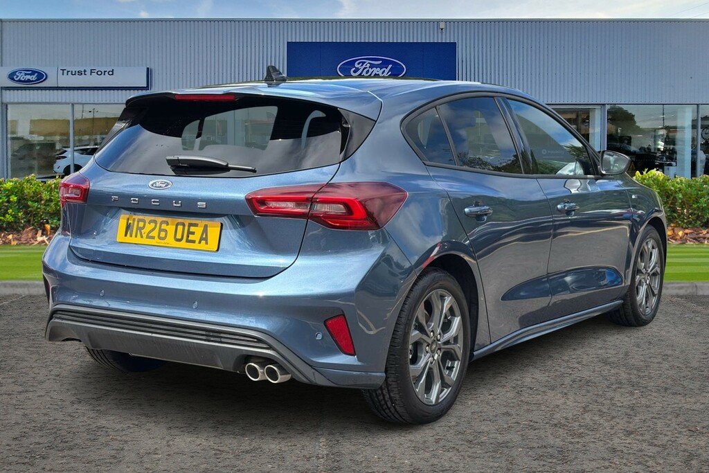 Ford Focus 1.0 Ecoboost Hybrid Mhev St-line With Panorami Blue #4