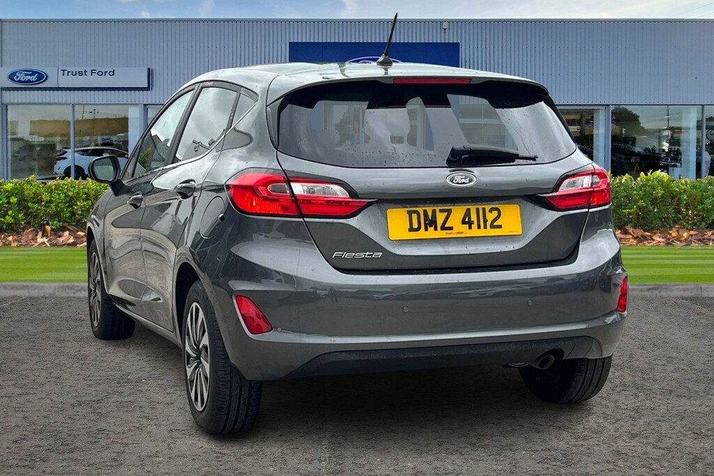 Ford Fiesta 1.0 Ecoboost Hybrid Mhev 125 Titanium X White #2
