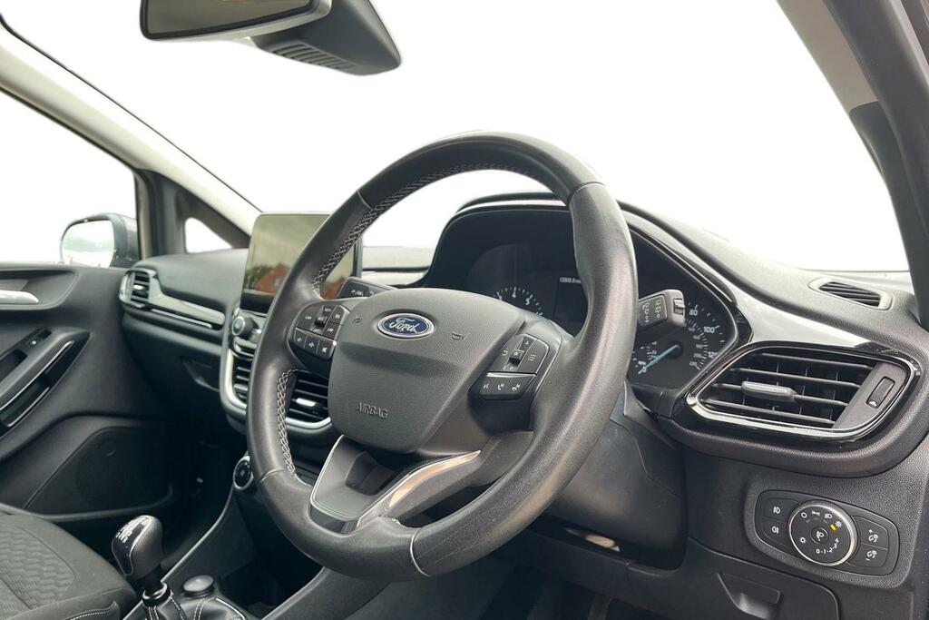 Ford Fiesta 1.0 Ecoboost Hybrid Mhev 125 Titanium X White #9
