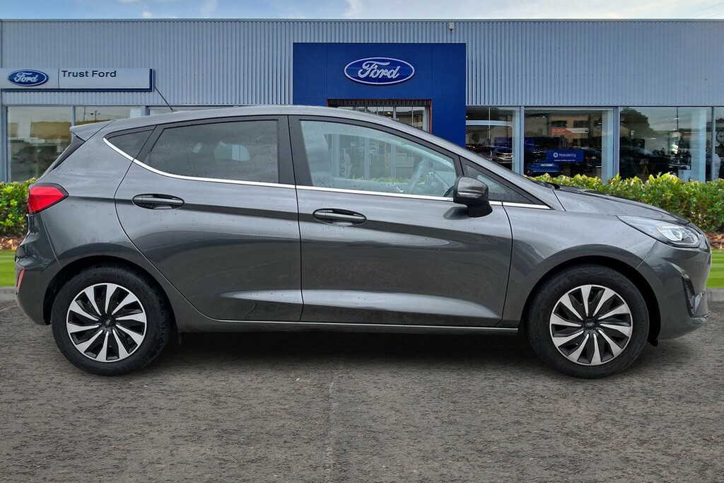 Ford Fiesta 1.0 Ecoboost Hybrid Mhev 125 Titanium X White #3